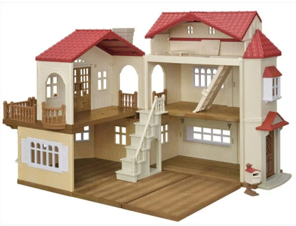 Sylvanian Families 5708 Red Roof Country Home -Secret Attic Playroom- Dollhouse - Image 4