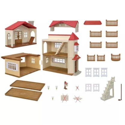 Sylvanian Families 5708 Red Roof Country Home -Secret Attic Playroom- Dollhouse - Image 5