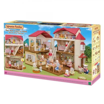 Sylvanian Families 5708 Red Roof Country Home -Secret Attic Playroom- Dollhouse