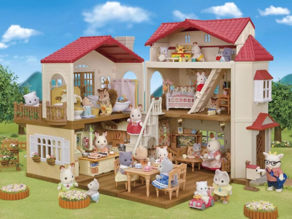 Sylvanian Families 5708 Red Roof Country Home -Secret Attic Playroom- Dollhouse - Image 6