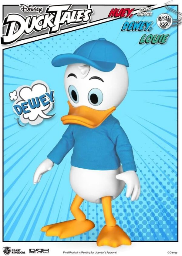 Beast Kingdom DuckTales: Huey, Dewey and Louie DAH-069 Dynamic 8ction Action Fig - Image 7