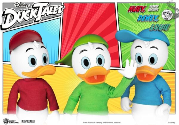 Beast Kingdom DuckTales: Huey, Dewey and Louie DAH-069 Dynamic 8ction Action Fig - Image 10