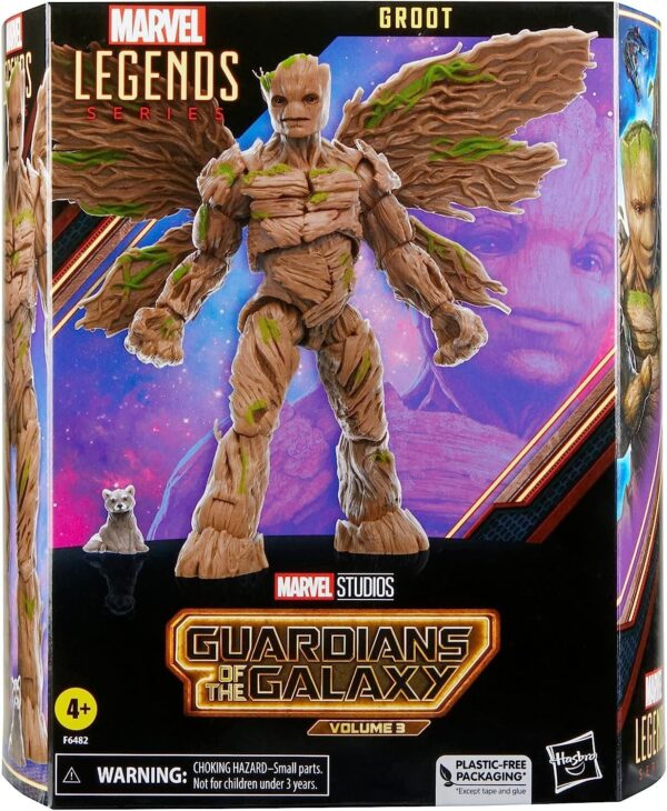 Hasbro Marvel Legends Series Groot, Guardians of the Galaxy Vol. 3 6-Inch - Image 3