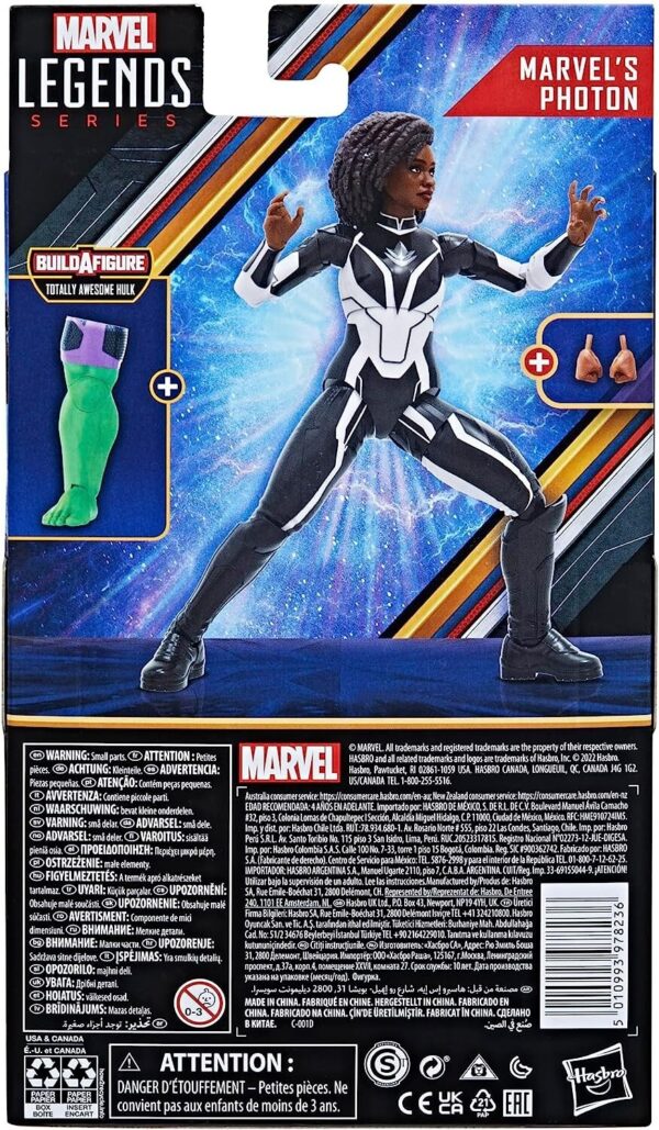 Hasbro Marvel Legends Series Marvel’s Photon, The Marvels 6-Inch Action Figures - Image 4