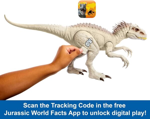 INDOMINUS REX CAMOUFLAGE - MATTEL - HNT63 - DINOSAURE JURASSIC WORLD - Image 5