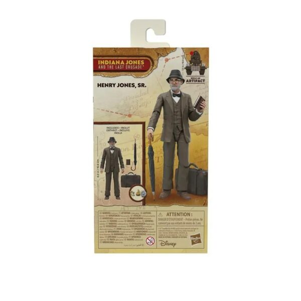 Indiana Jones Adventure Series Henry Jones, Sr. Action Figure - Image 4
