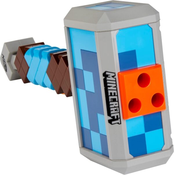 Nerf Minecraft Stormlander Dart-Blasting Hammer - Image 3