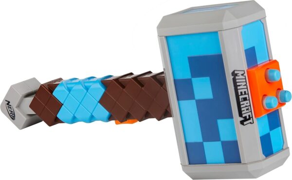 Nerf Minecraft Stormlander Dart-Blasting Hammer - Image 4