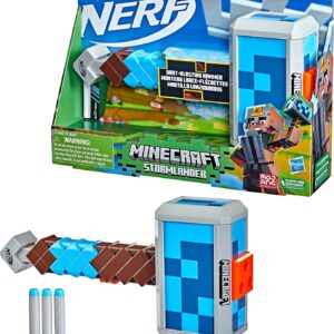 Nerf Minecraft Stormlander Dart-Blasting Hammer