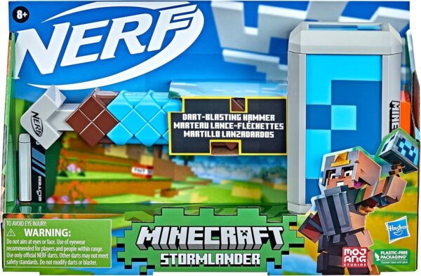 Nerf Minecraft Stormlander Dart-Blasting Hammer - Image 5