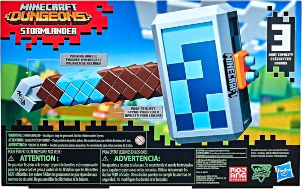 Nerf Minecraft Stormlander Dart-Blasting Hammer - Image 6