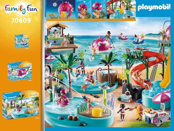 Playmobil Water Park with Slides: Complete Set for Fun Water Play Adventures - Image 4