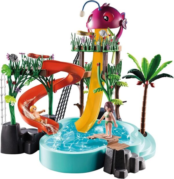 Playmobil Water Park with Slides: Complete Set for Fun Water Play Adventures - Image 5