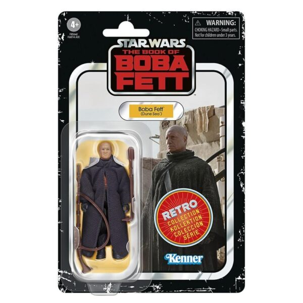 Star Wars Retro Collection Boba Fett (Dune Sea) Action Figures (3.75”) F8564 - Image 5