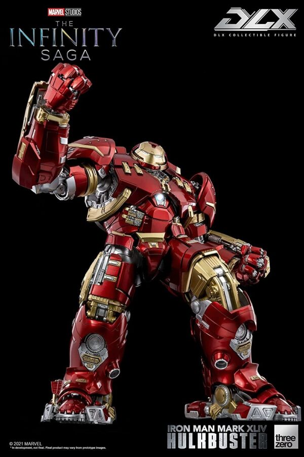 THREEZERO - Infinity Saga Iron Man MK 44 Hulkbuster Deluxe 1/12 Scale Action Fi - Image 6