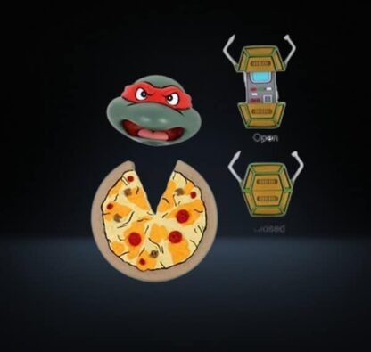 Teenage Mutant Ninja Turtles Raphael Cartoon Version 1:4 Scale Action Figure - Image 6