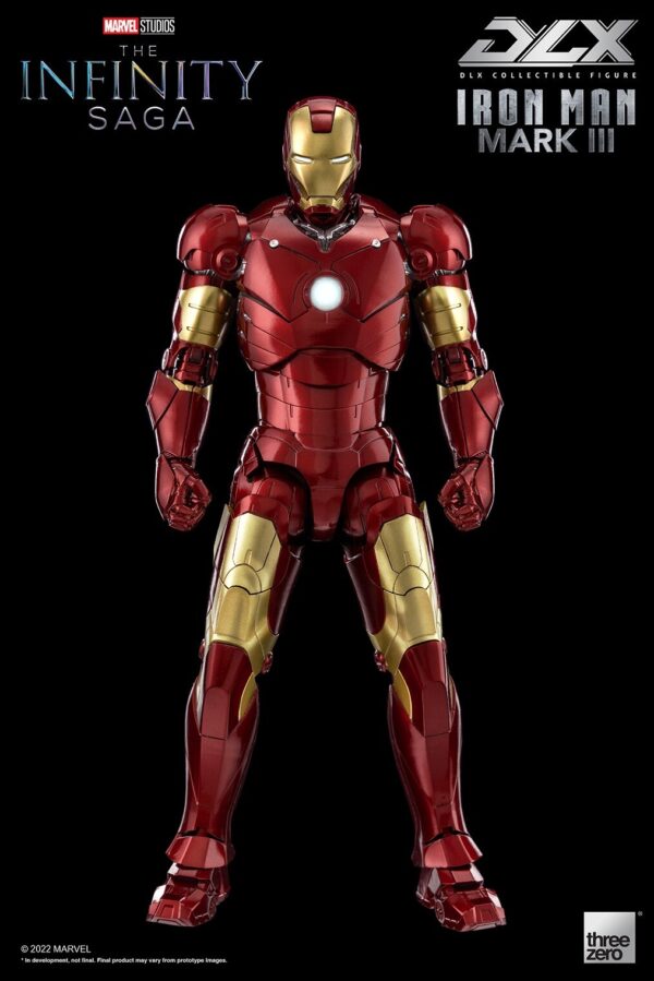 Threezero - Marvel Infinity Saga Iron Man Mark 3 Dlx 1/12 Scale Action Figure - Image 4