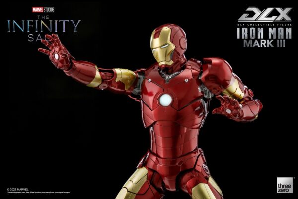 Threezero - Marvel Infinity Saga Iron Man Mark 3 Dlx 1/12 Scale Action Figure - Image 6