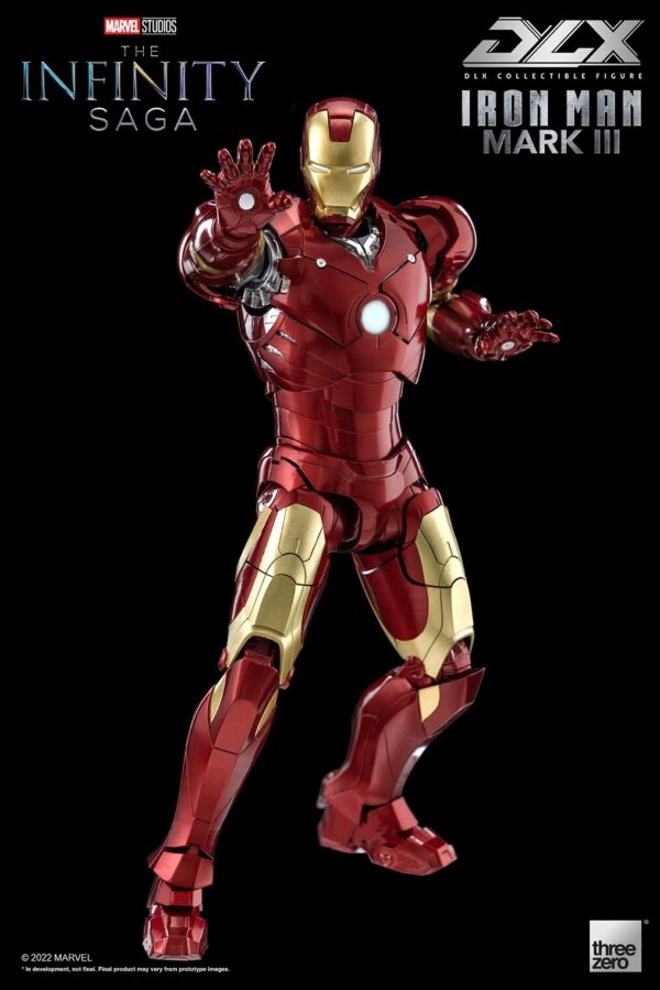 Threezero - Marvel Infinity Saga Iron Man Mark 3 Dlx 1/12 Scale Action Figure - Image 7