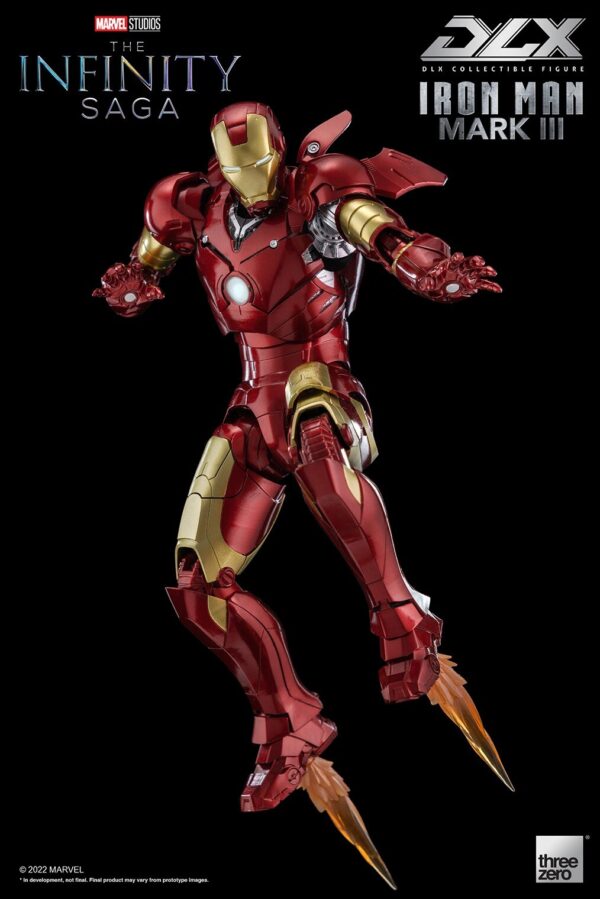 Threezero - Marvel Infinity Saga Iron Man Mark 3 Dlx 1/12 Scale Action Figure - Image 10