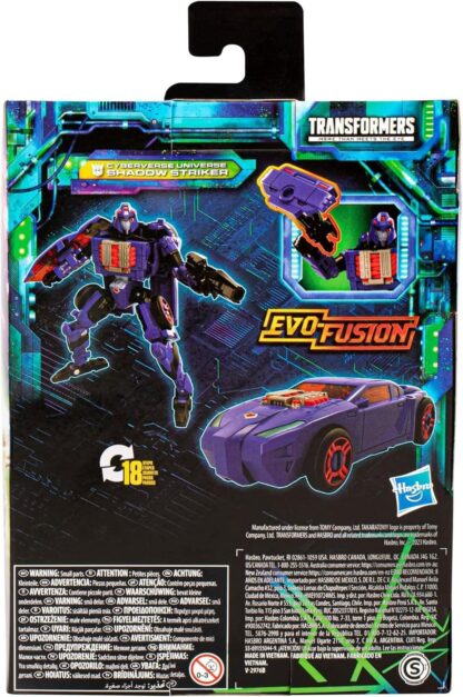 Transformers Legacy Evolution Deluxe Class Cyberverse Universe Shadow Striker - Image 4