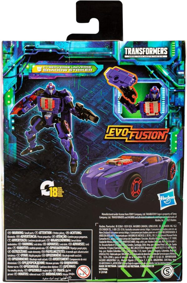 Transformers Legacy Evolution Deluxe Class Cyberverse Universe Shadow Striker - Image 4