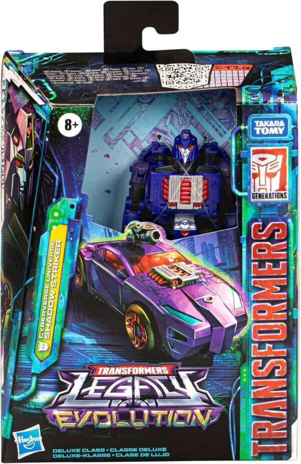 Transformers Legacy Evolution Deluxe Class Cyberverse Universe Shadow Striker