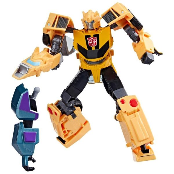 Transformers Toys EarthSpark Deluxe Class Bumblebee Act Fig F6732 - Image 6