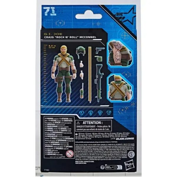 G.I. Joe Classified Series Craig “Rock ‘N Roll” McConnel Figure, 71 - Image 4