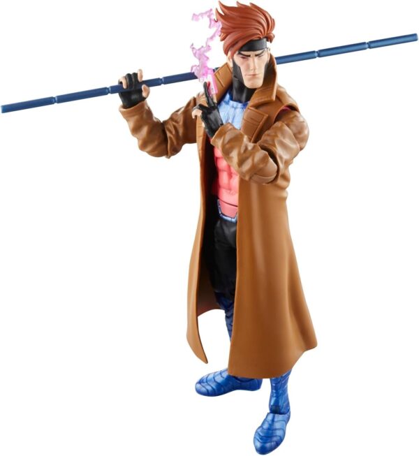 Hasbro Marvel Legends Series Gambit, X-Men ‘97 6" Marvel Legends Action Figures - Image 6