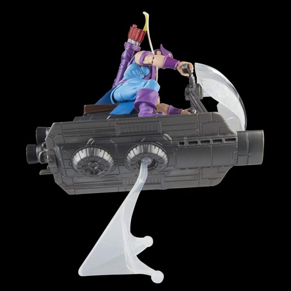 Hasbro Marvel Legends Series Hawkeye with Sky-Cycle Avengers 60th Anniversary 6" - Image 8