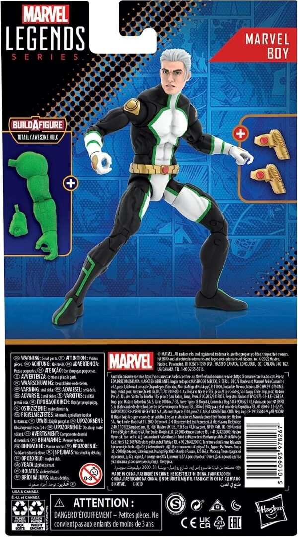 Hasbro Marvel Legends Series Marvel Comics Marvel Boy 6-Inch Action Figures - Image 4