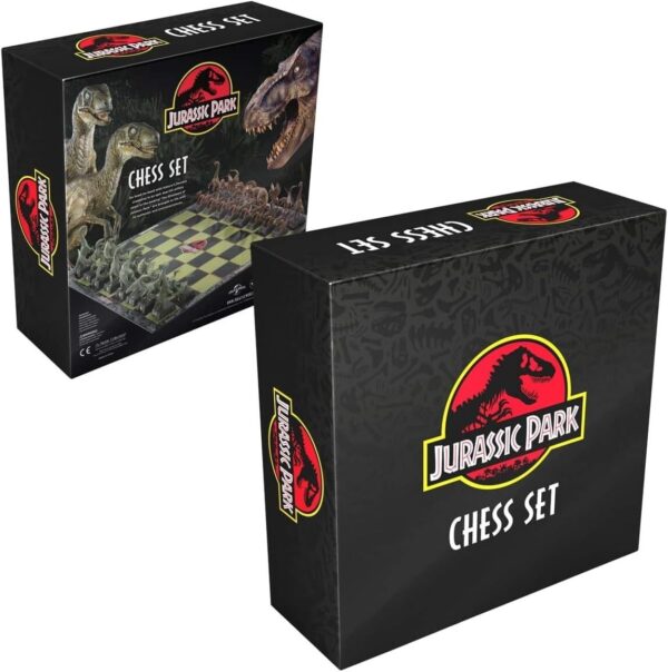 JURASSIC PARK CHESS SET BRAND NEW - THE NOBLE COLLECTION NN2421 GREAT GIFT - Image 5