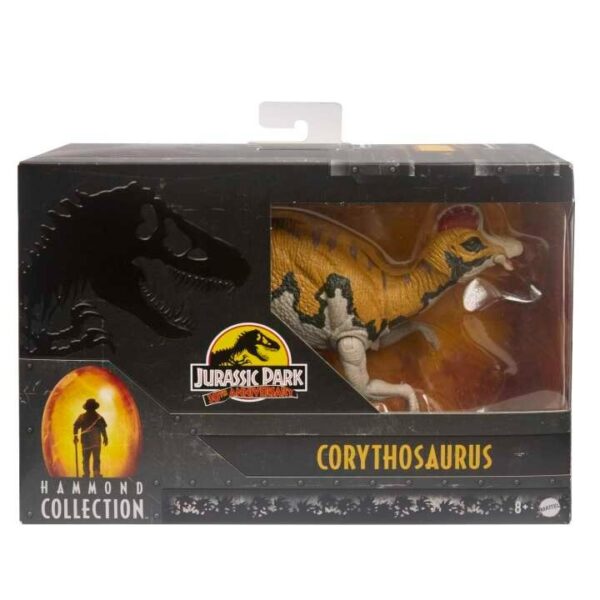 JURASSIC PARK HAMMOND COLLECTION CORYTHOSAURUS ACTION FIGURE - MATTEL - Image 7