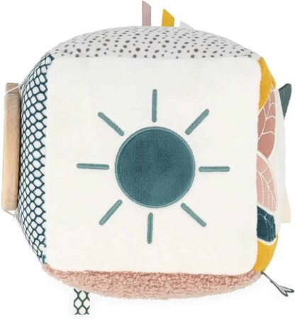 Kaloo Stimuli My Sensory Cube | 6-Sided Baby Activity Toy - Image 4