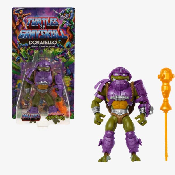 Masters of the Universe Origins Turtles of Grayskull Donatello Action Figure - Image 7
