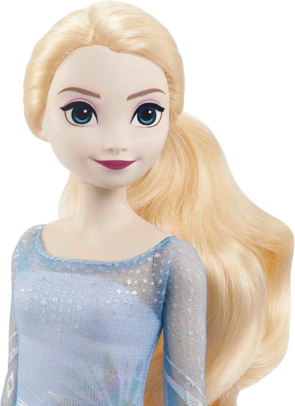 Mattel Disney Frozen Toys, Elsa Fashion Doll with Horse-Shaped Water Nokk Figure - Image 7