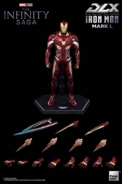 Official Marvel Infinity Saga 1/12 DLX Iron Man Mark 50 17 cm - Image 4