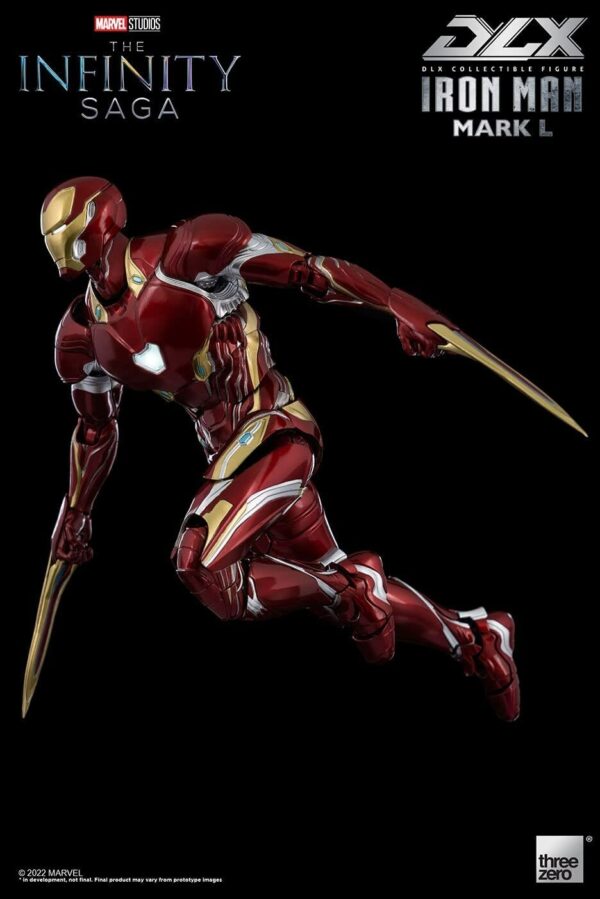 Official Marvel Infinity Saga 1/12 DLX Iron Man Mark 50 17 cm - Image 5