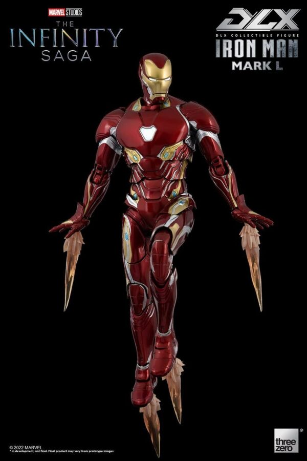 Official Marvel Infinity Saga 1/12 DLX Iron Man Mark 50 17 cm - Image 6