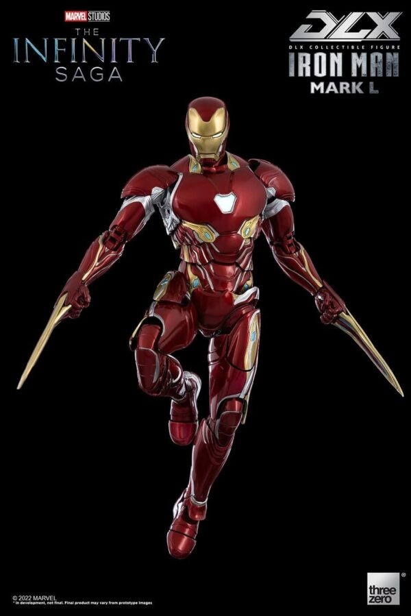 Official Marvel Infinity Saga 1/12 DLX Iron Man Mark 50 17 cm
