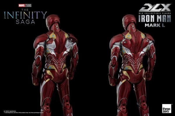 Official Marvel Infinity Saga 1/12 DLX Iron Man Mark 50 17 cm - Image 9
