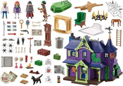 PLAYMOBIL (70361)  Scooby-Doo Mystery Mansion Play Set (4008789703613) - Image 3