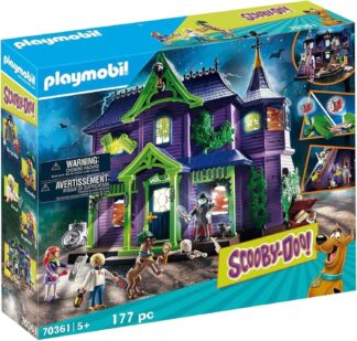 PLAYMOBIL (70361)  Scooby-Doo Mystery Mansion Play Set (4008789703613)