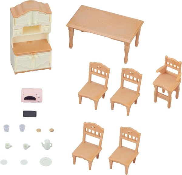 SYLVANIAN Families Dining Room Set Furniture 5340 - Image 4