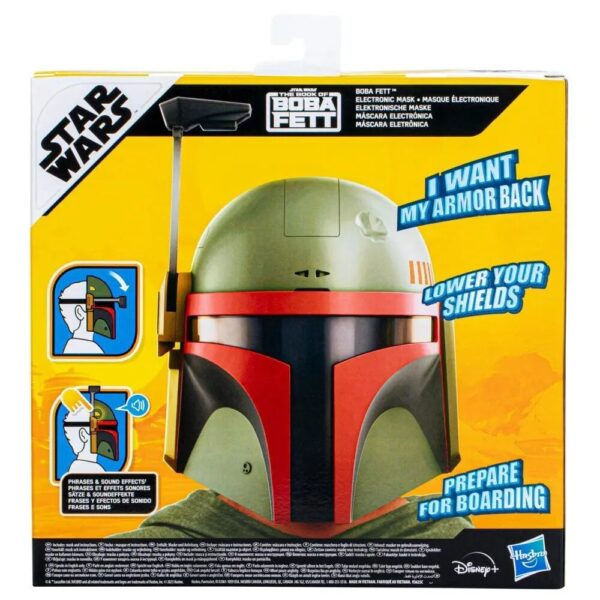 Star Wars Boba Fett Electronic Mask, Star Wars Costume for Kids Ages 5 and Up - Image 4