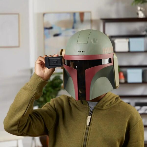 Star Wars Boba Fett Electronic Mask, Star Wars Costume for Kids Ages 5 and Up - Image 10