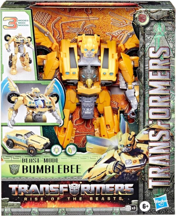 Transformers: Rise of the Beasts - Beast Mode Bumblebee Action Figure - Image 3