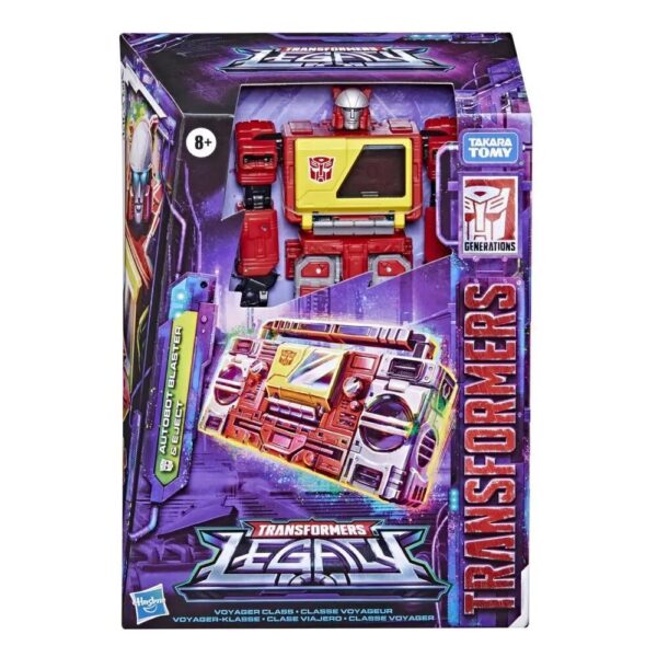 Transformers Toys Generations Legacy Voyager Autobot Blaster & Eject Action Fig - Image 3