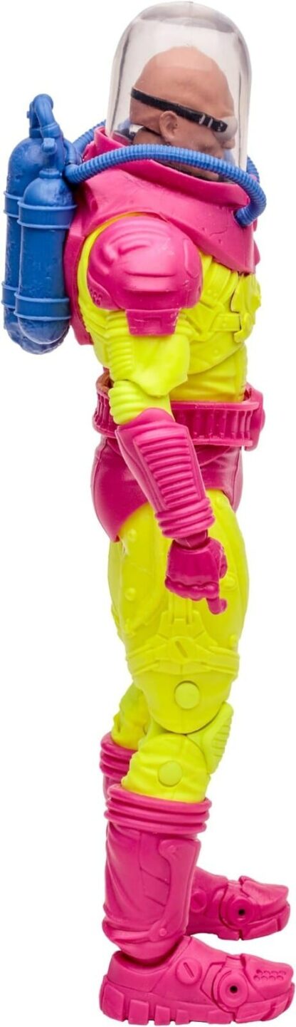 DC MULTIVERSE MR. FREEZE BLACK LIGHT GOLD LABEL 7" INCH - Image 6